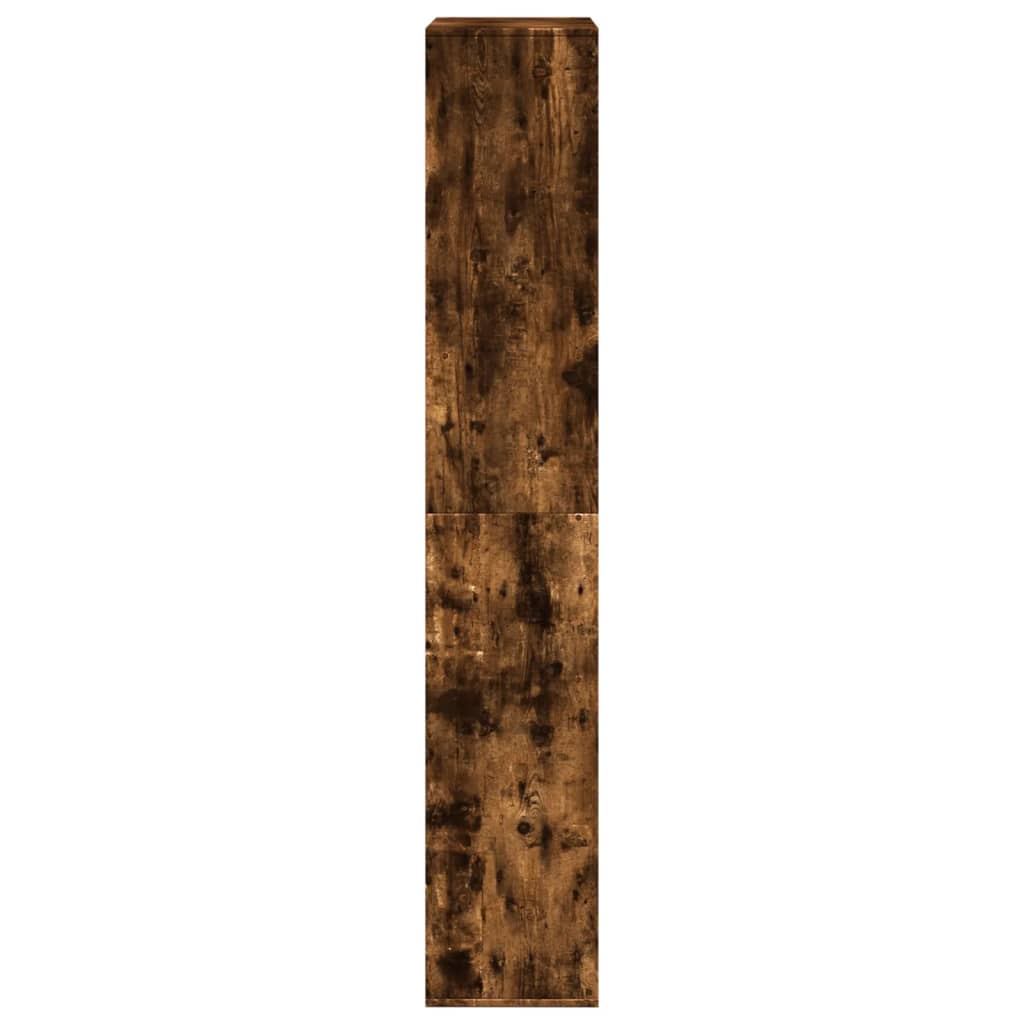 vidaXL Estantería madera de ingeniería roble ahumado 100x33x187,5 cm