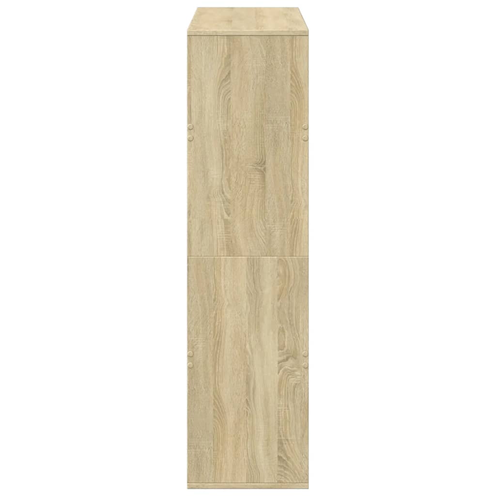 vidaXL Estantería de madera de ingeniería roble Sonoma 100x33x125,5 cm