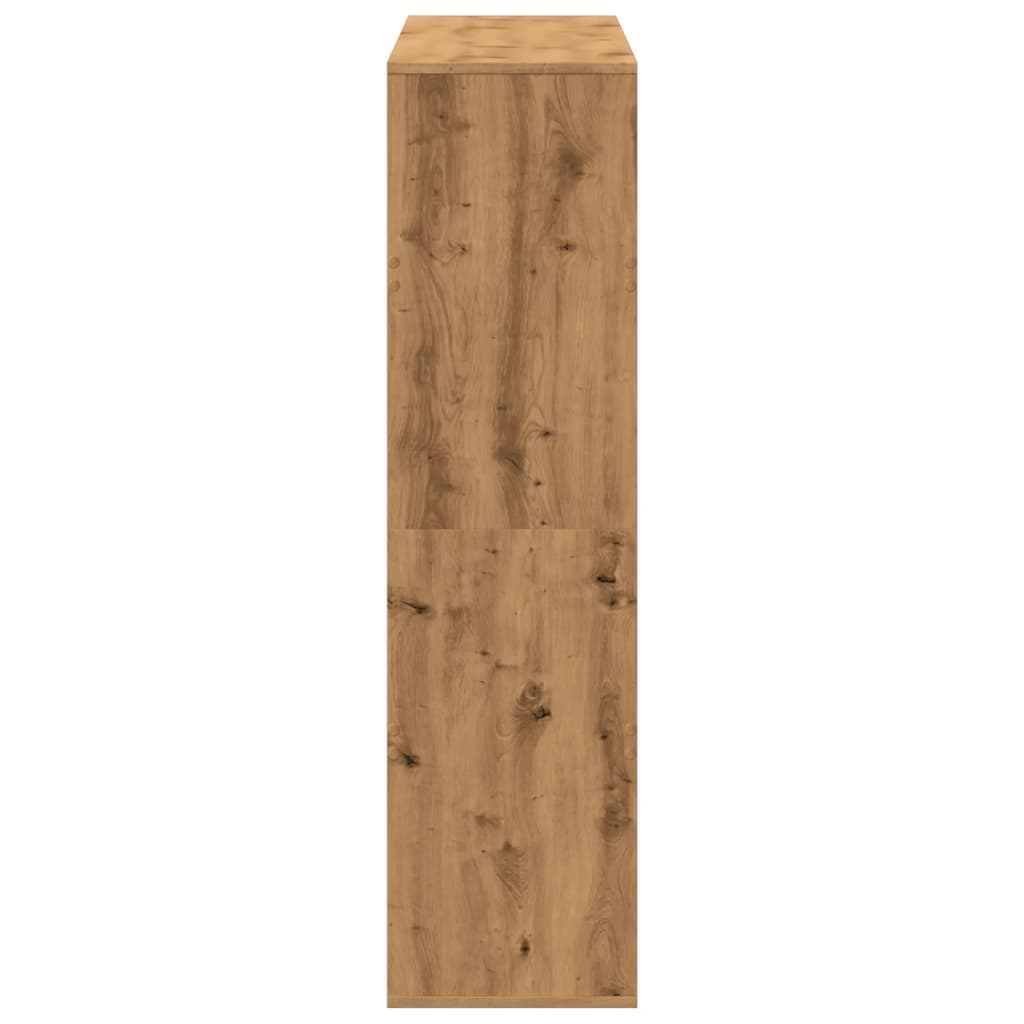 vidaXL Estantería madera de ingeniería roble artisian 100x33x125,5 cm