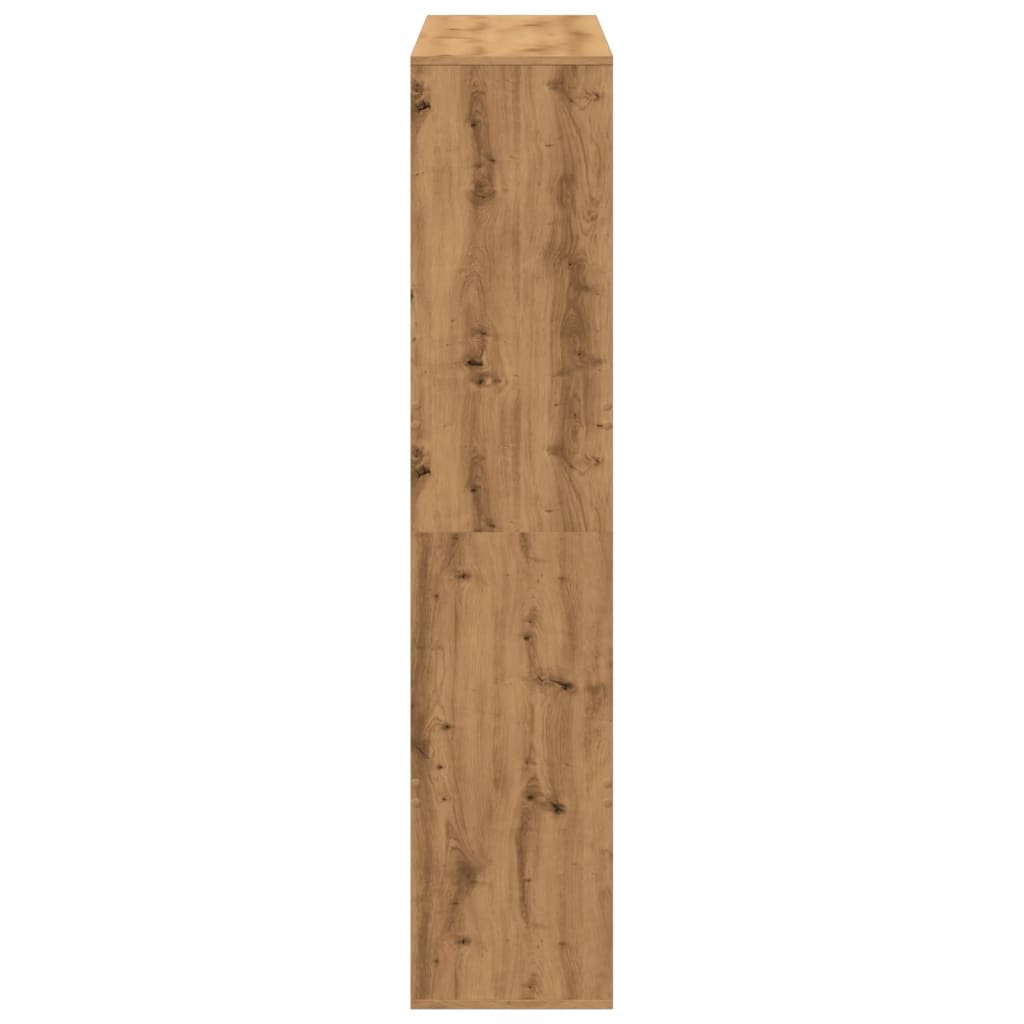 vidaXL Estantería madera de ingeniería roble artisan 100x33x156,5 cm