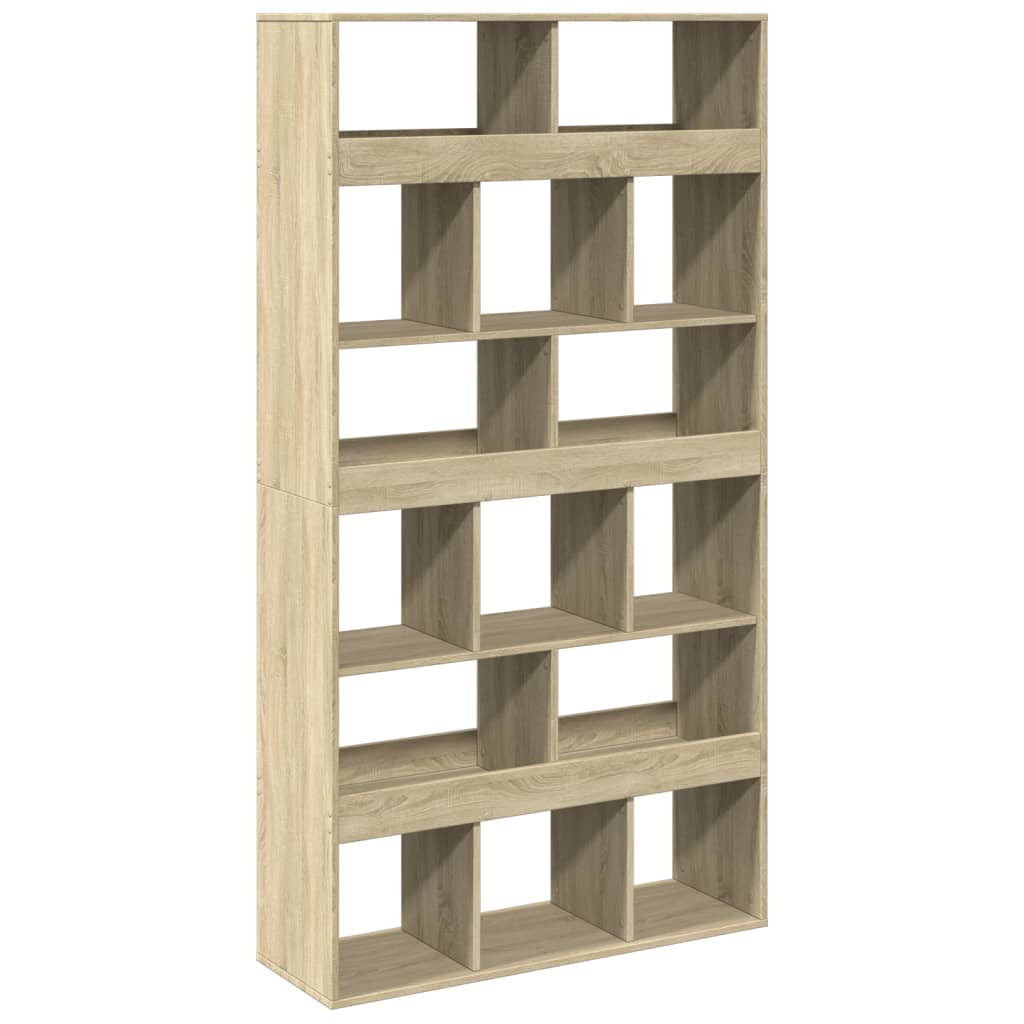 vidaXL Estantería de madera de ingeniería roble Sonoma 100x33x187,5 cm