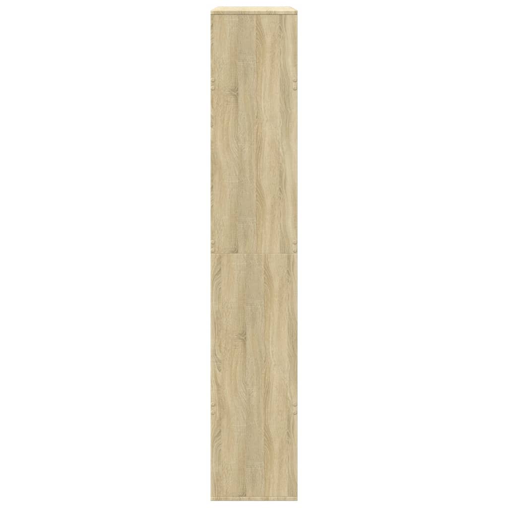 vidaXL Estantería de madera de ingeniería roble Sonoma 100x33x187,5 cm