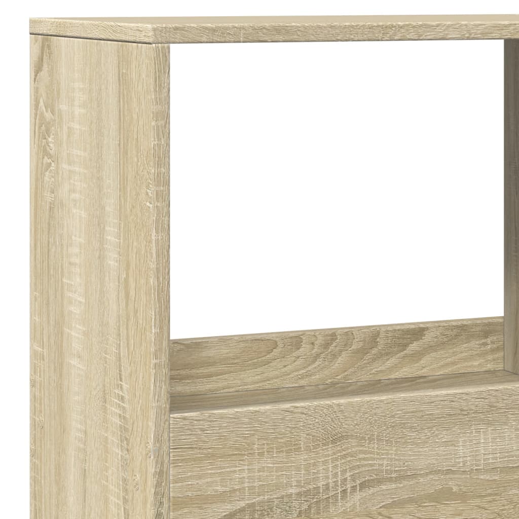 vidaXL Estantería de madera de ingeniería roble Sonoma 100x33x155,5 cm