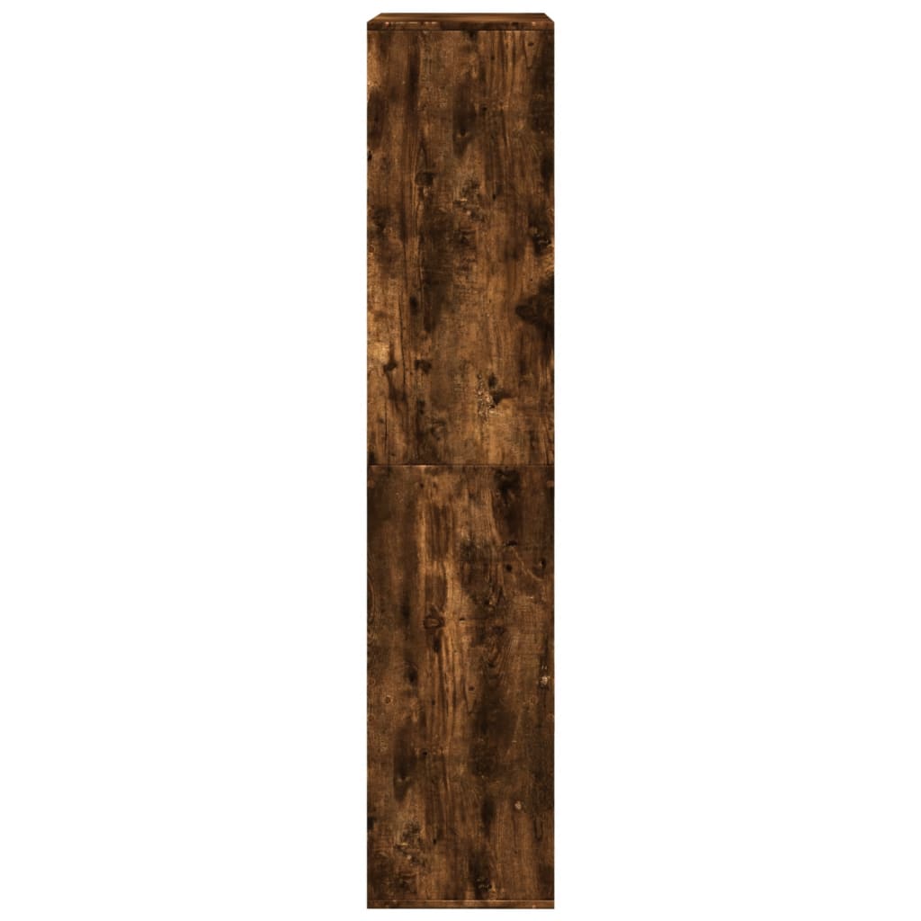 vidaXL Estantería madera de ingeniería roble ahumado 100x33x155,5 cm