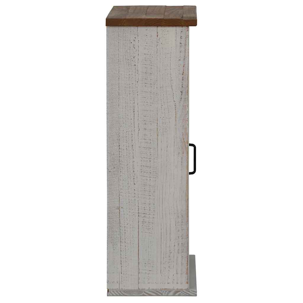 vidaXL Armario colgante HALDEN con puerta corredera 49x22,5x70 cm pino