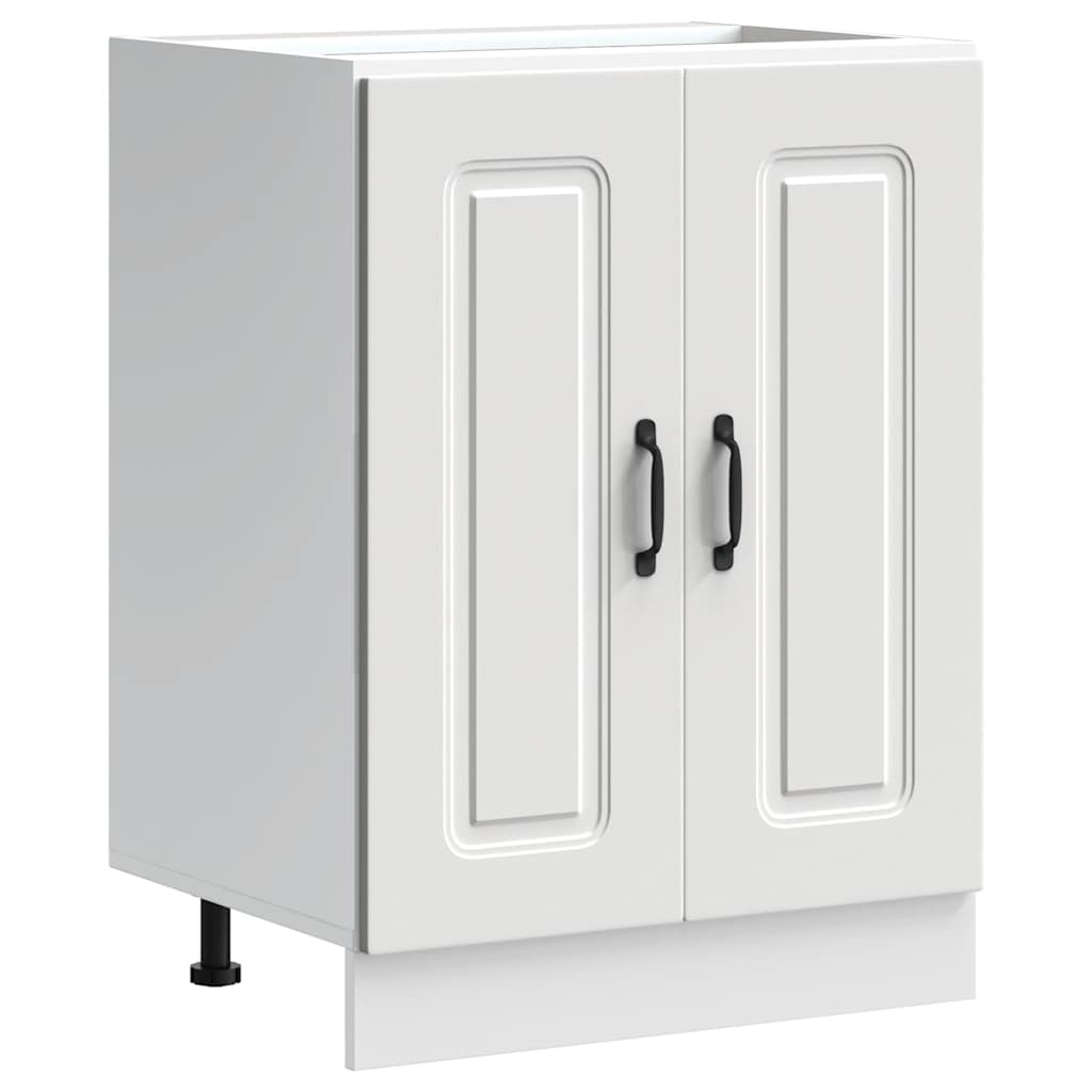 vidaXL Mueble bajo para fregadero Kalmar blanco 60x46x81,5 cm