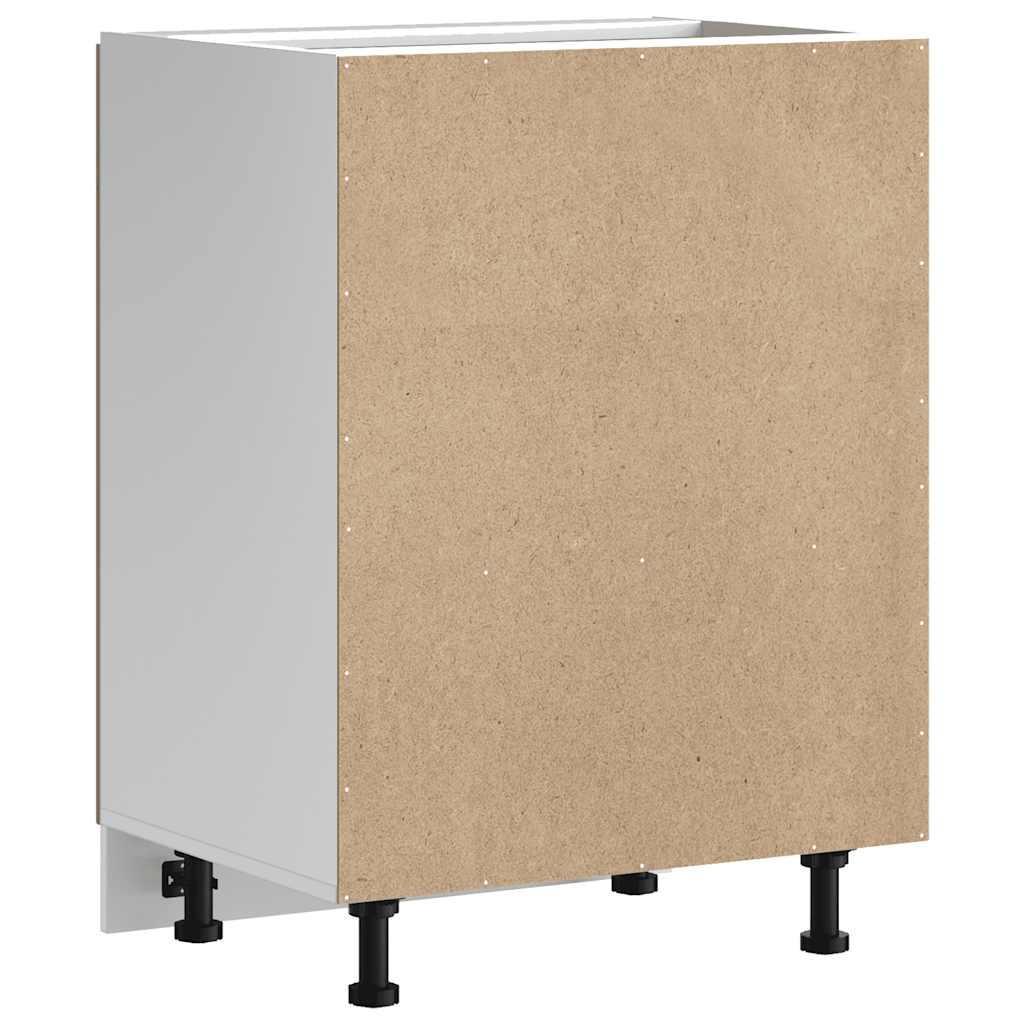 vidaXL Mueble bajo para fregadero Kalmar roble artesanal 60x46x81,5 cm