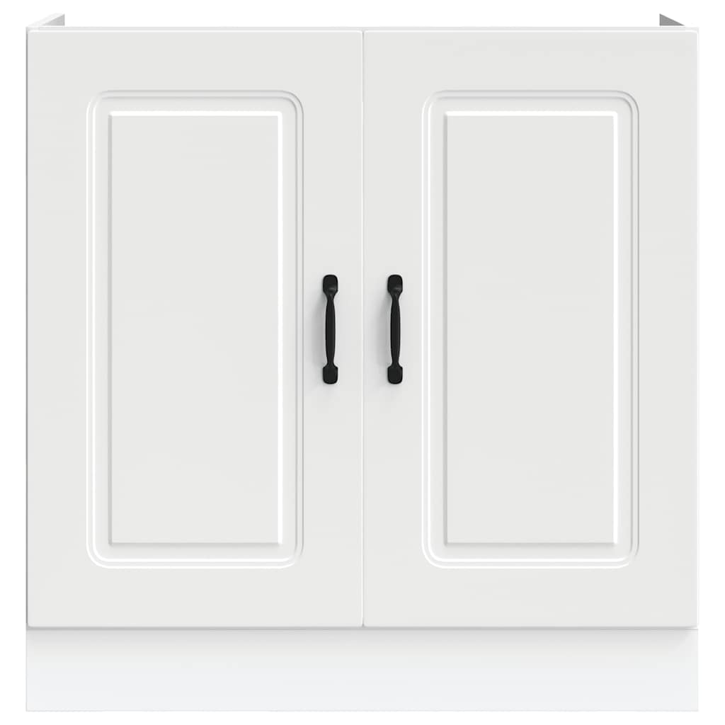 vidaXL Mueble bajo para fregadero Kalmar blanco 80x46x81,5 cm