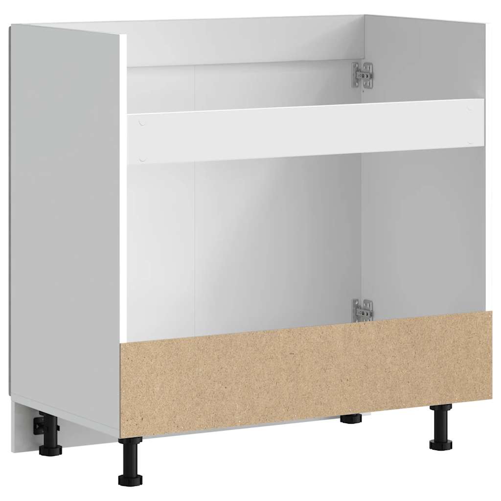 vidaXL Mueble bajo para fregadero Kalmar gris sonoma 80x46x81,5 cm