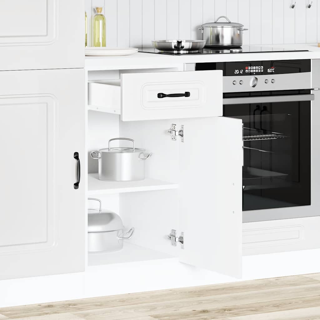 vidaXL Mueble bajo de cocina Kalmar madera de ingeniería blanca