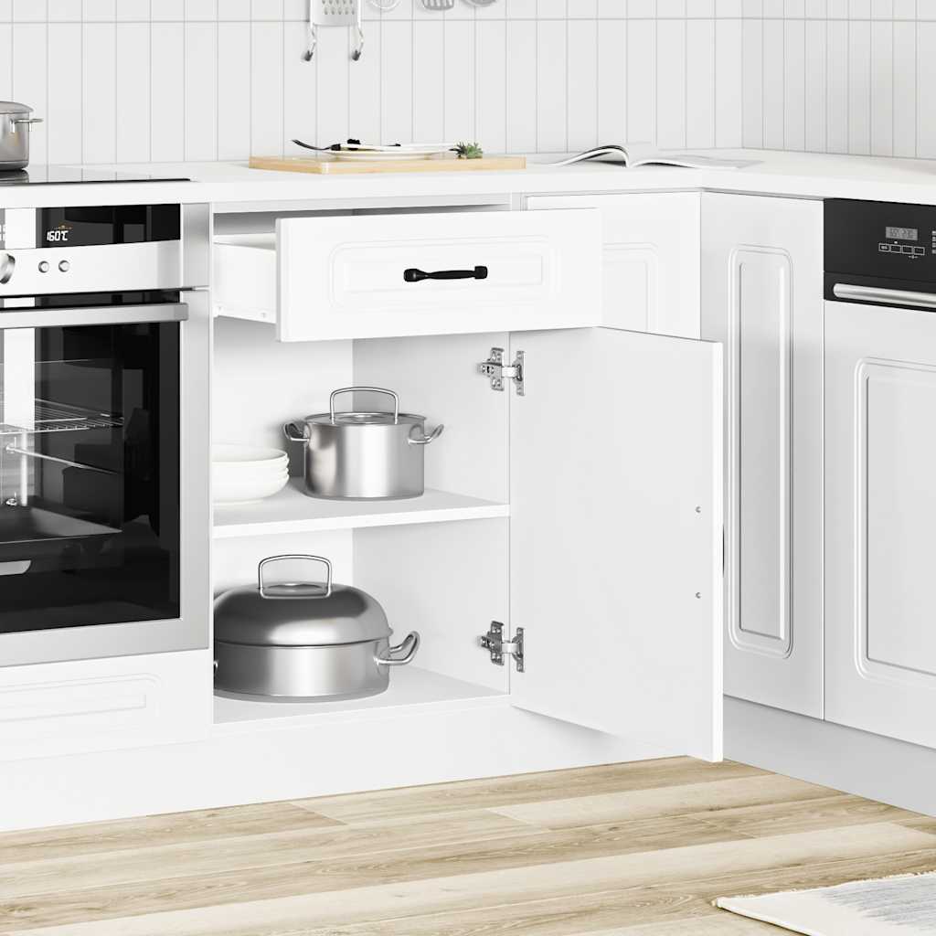 vidaXL Mueble bajo de cocina Kalmar madera de ingeniería blanca