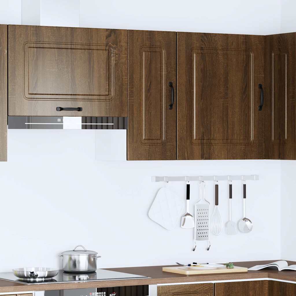 vidaXL Armario de pared cocina Kalmar madera ingeniería roble marrón