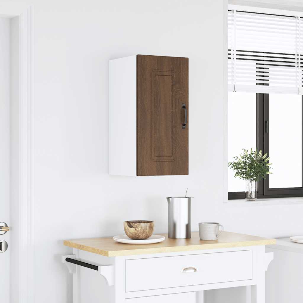 vidaXL Armario de pared cocina Kalmar madera ingeniería roble marrón