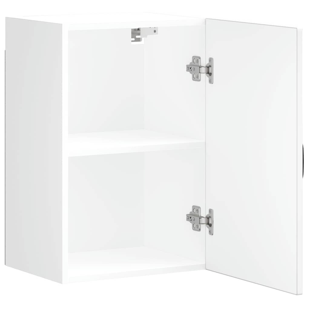 vidaXL Armario de pared de cocina Kalmar blanca de alto brillo