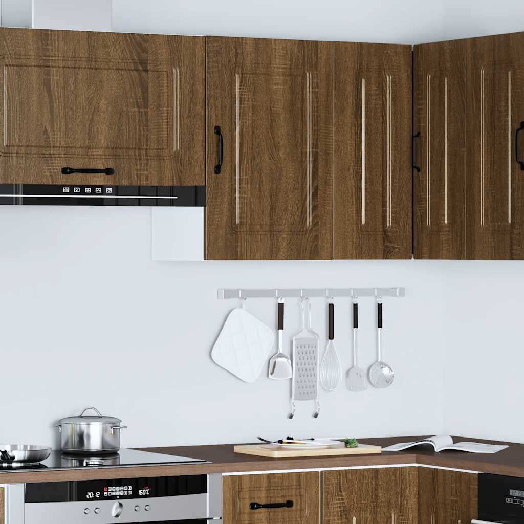 vidaXL Armario de pared cocina Kalmar madera ingeniería roble marrón