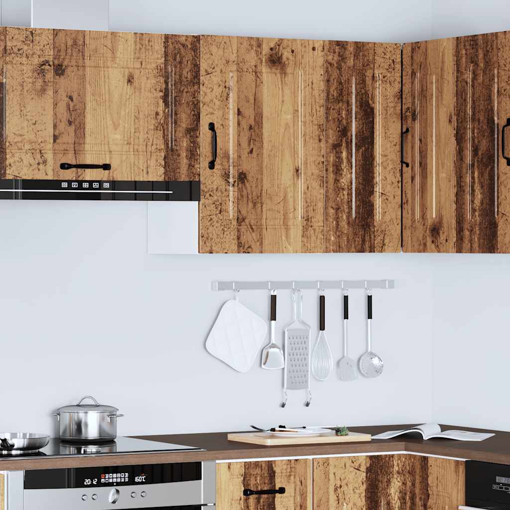 vidaXL Armario de pared cocina Kalmar madera vieja madera ingeniería