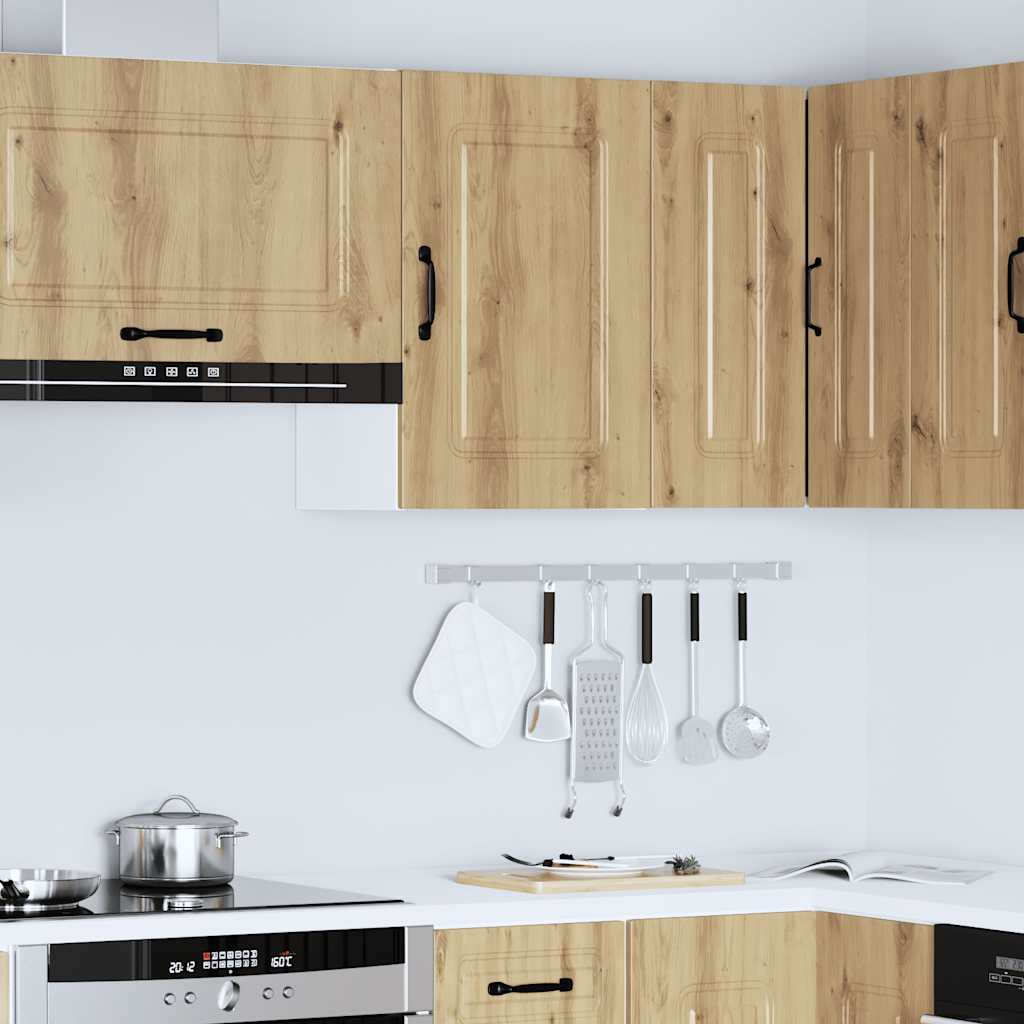 vidaXL Armario pared cocina Kalmar madera ingeniería roble artesanal