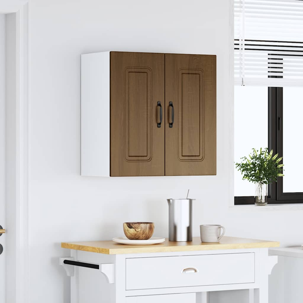 vidaXL Armario de pared cocina Kalmar madera ingeniería roble marrón