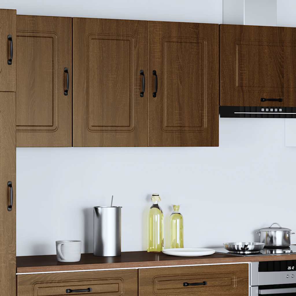 vidaXL Armario de pared cocina Kalmar madera ingeniería roble marrón