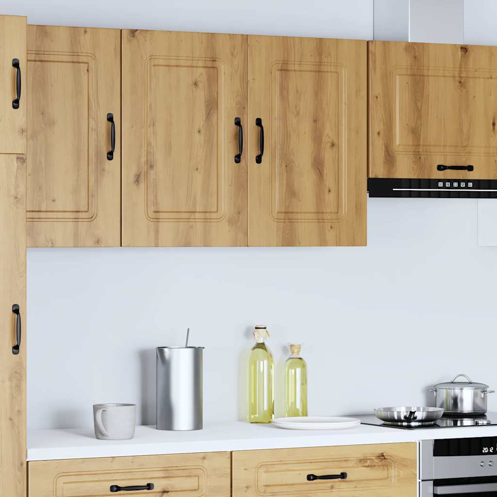 vidaXL Armario pared cocina Kalmar madera ingeniería roble artesanal