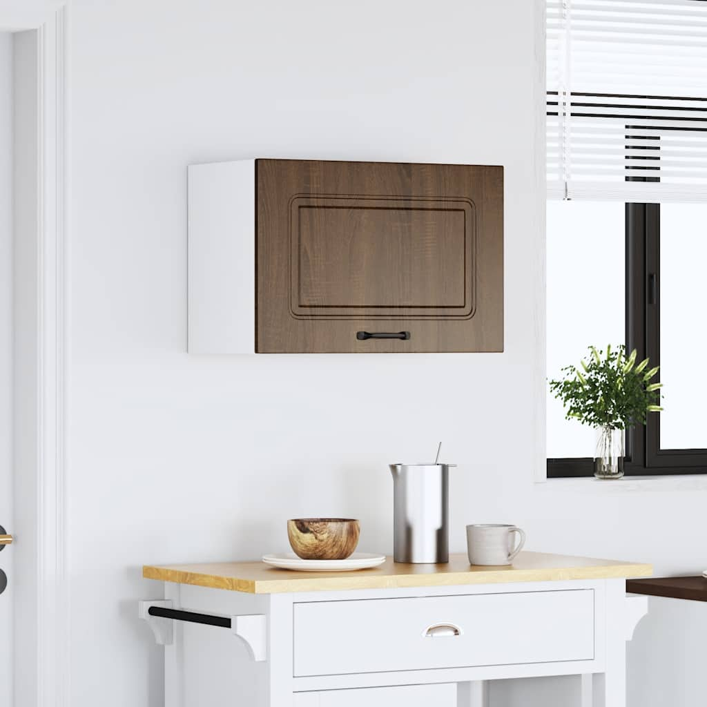 vidaXL Armario de pared cocina Kalmar madera ingeniería roble marrón