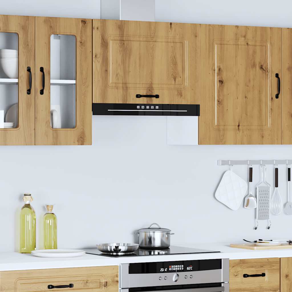 vidaXL Armario pared cocina Kalmar madera ingeniería roble artesanal