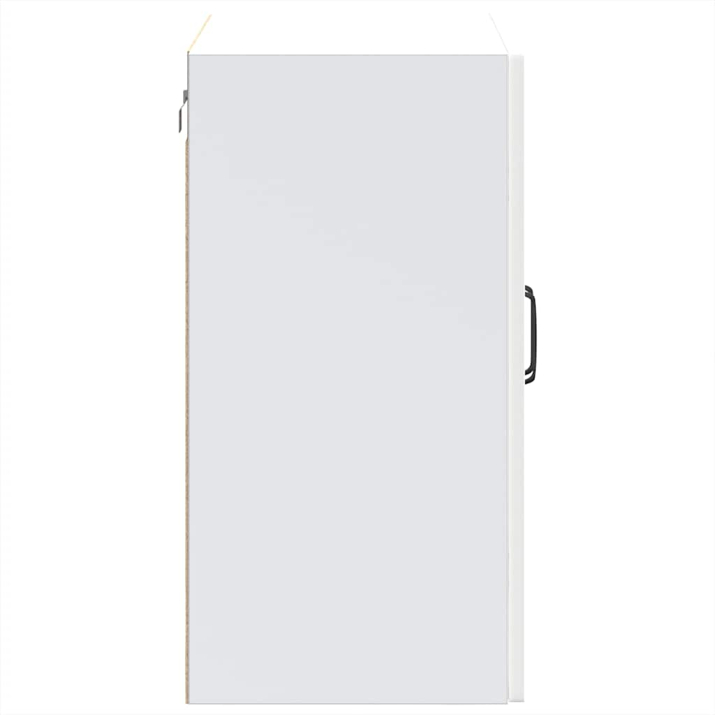 vidaXL Armario pared cocina puerta de cristal Kalmar blanca