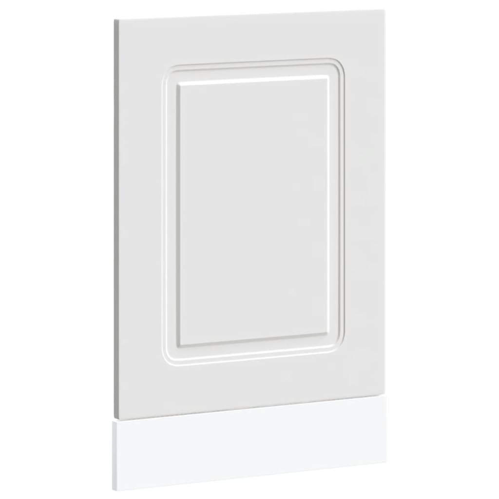 vidaXL Panel para lavavajillas Kalmar blanco 45x1,5x67 cm