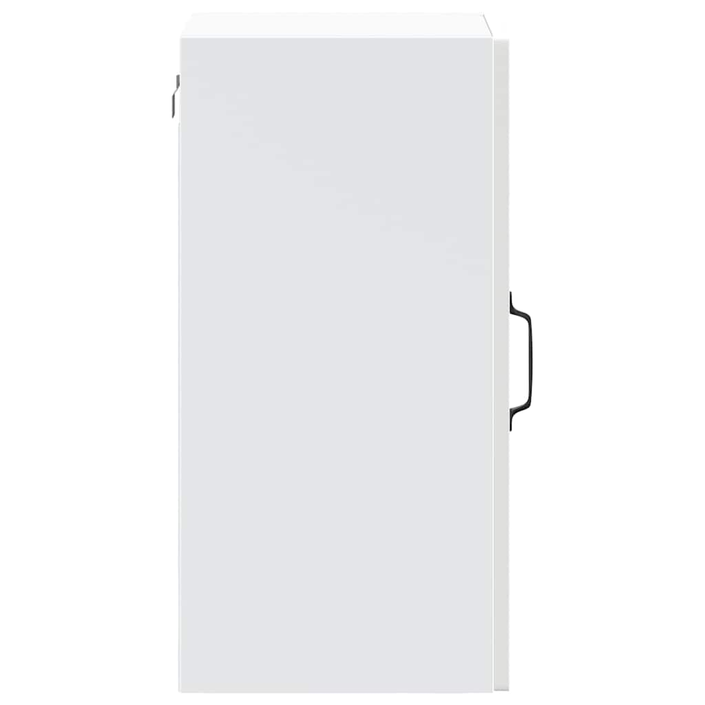 vidaXL Armario pared cocina puerta de cristal Lucca blanca