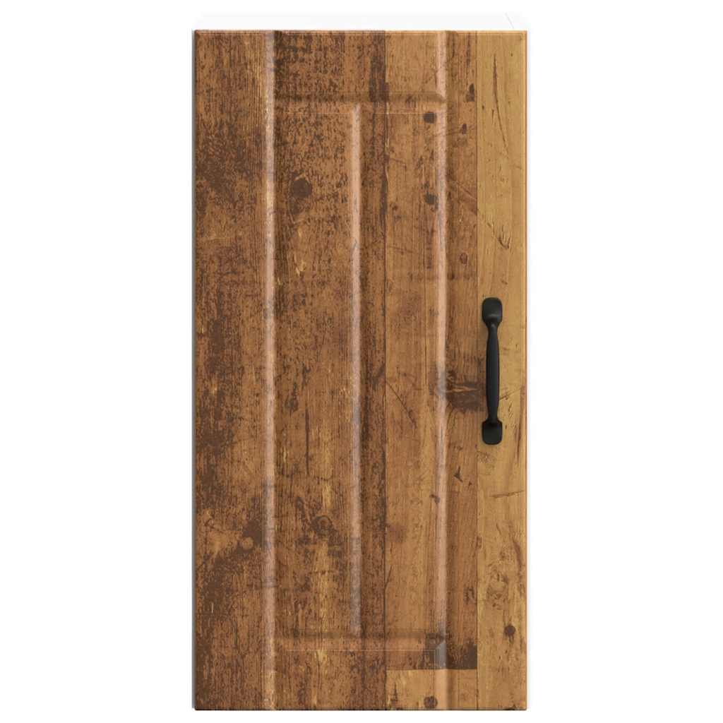 vidaXL Armario de pared de cocina Lucca madera vieja