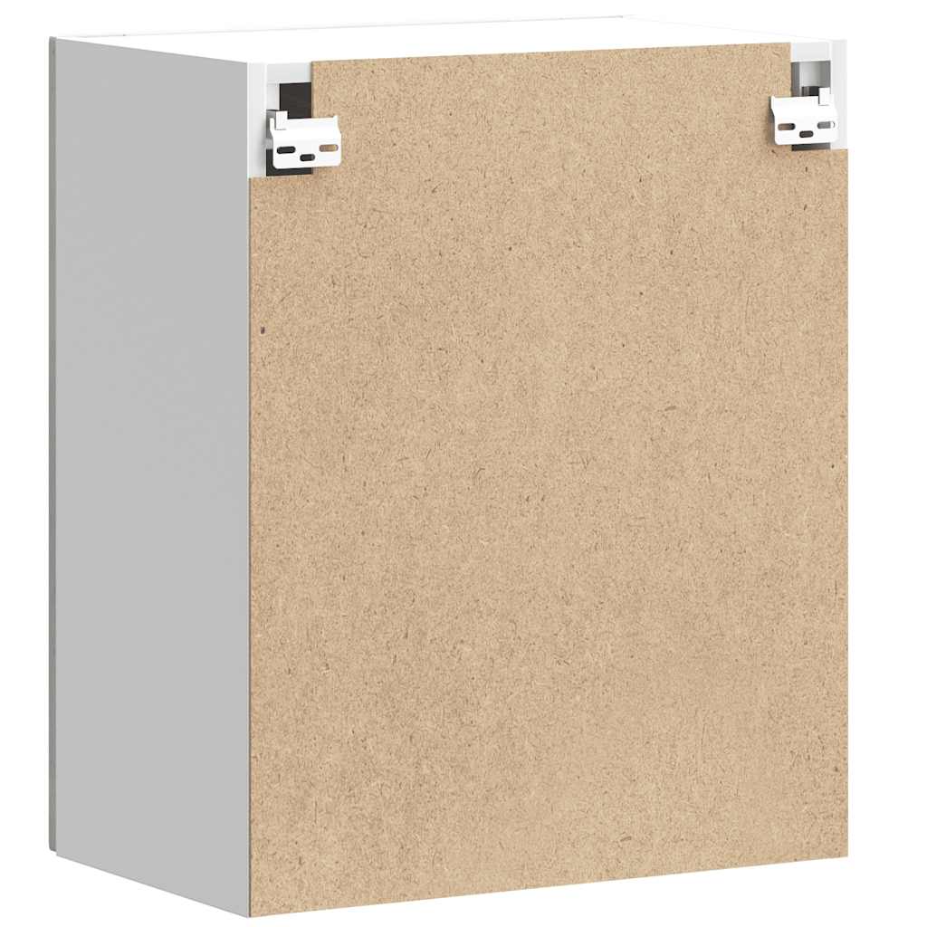 vidaXL Armario de pared cocina Lucca madera contrachapada gris cemento