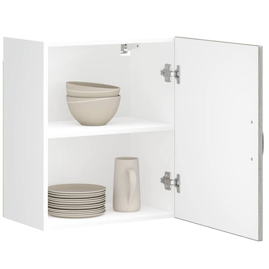 vidaXL Armario de pared cocina Lucca madera contrachapada gris sonoma