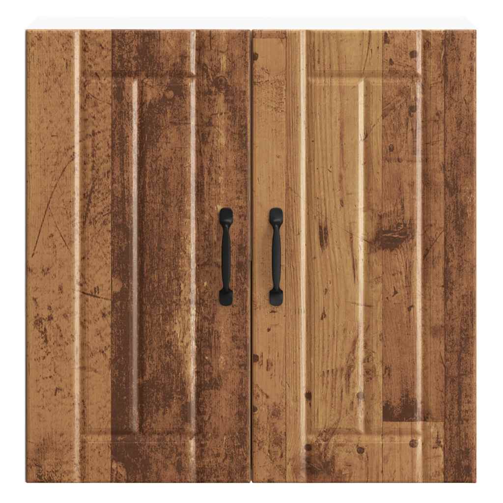 vidaXL Armario de pared de cocina Lucca madera vieja