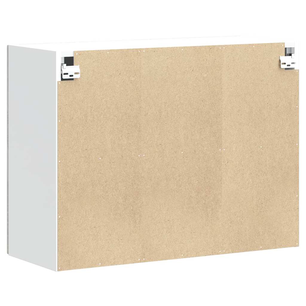 vidaXL Armario de pared cocina Lucca madera contrachapada gris sonoma