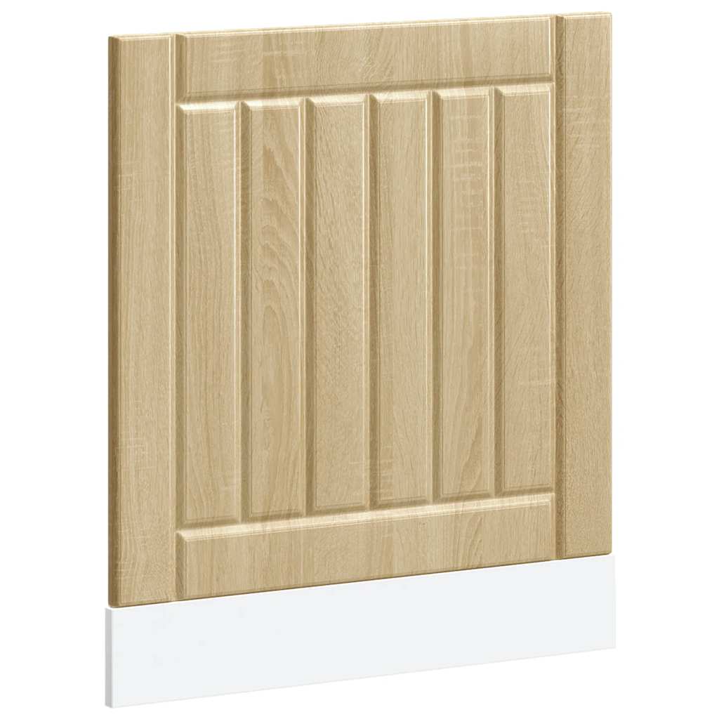 vidaXL Panel para lavavajillas Lucca madera contrachapada roble sonoma