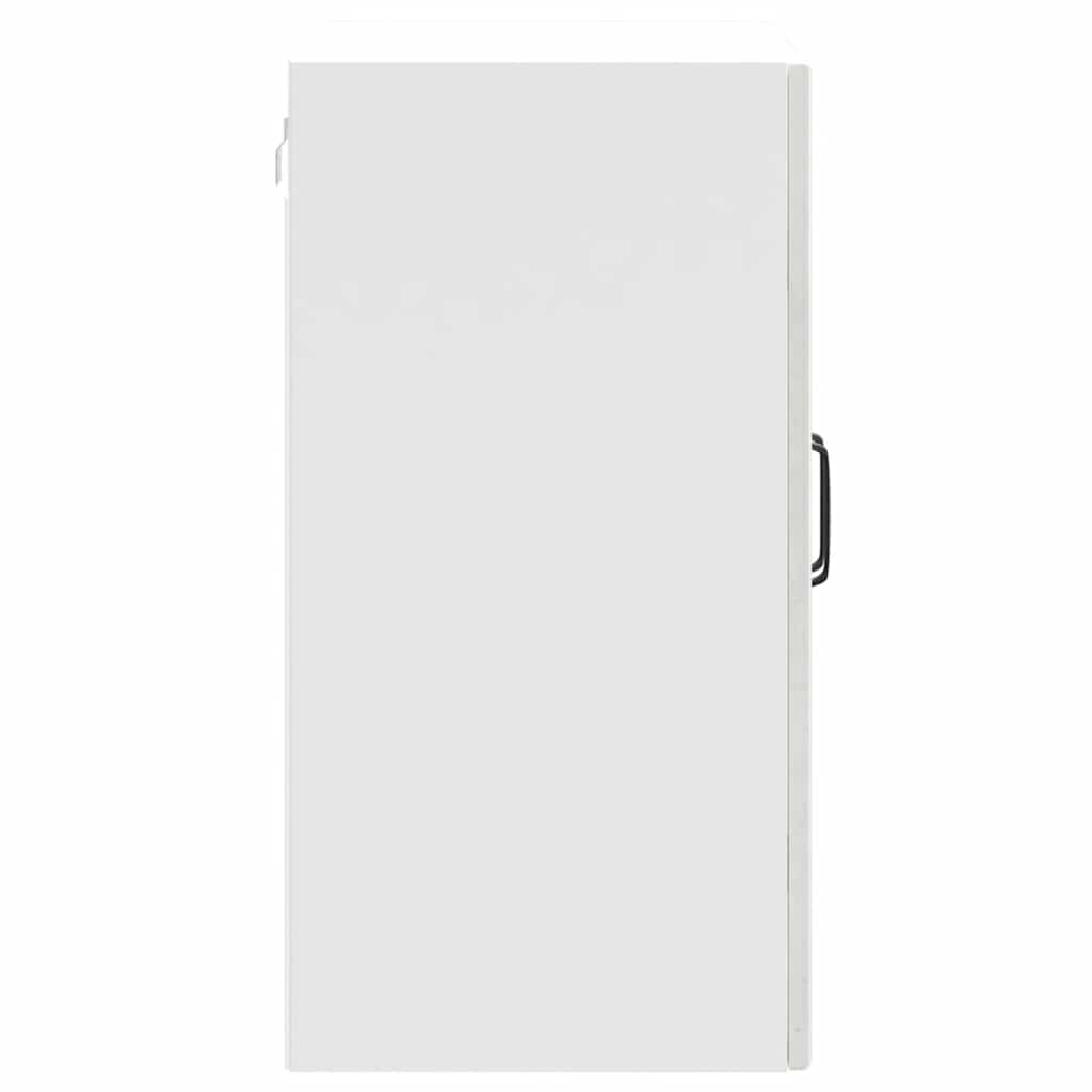 vidaXL Armario pared cocina puerta de cristal Lucca gris hormigón