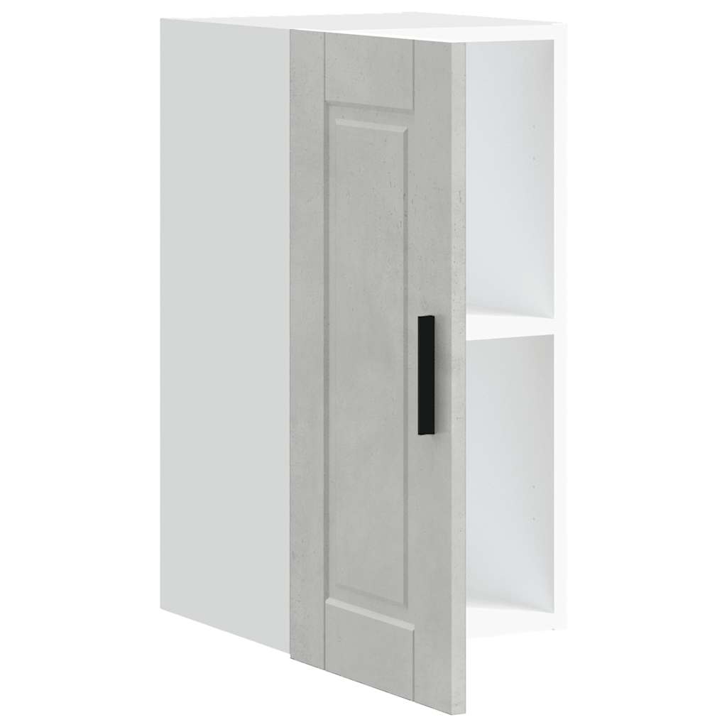 vidaXL Armario de pared cocina Porto madera ingeniería gris hormigón