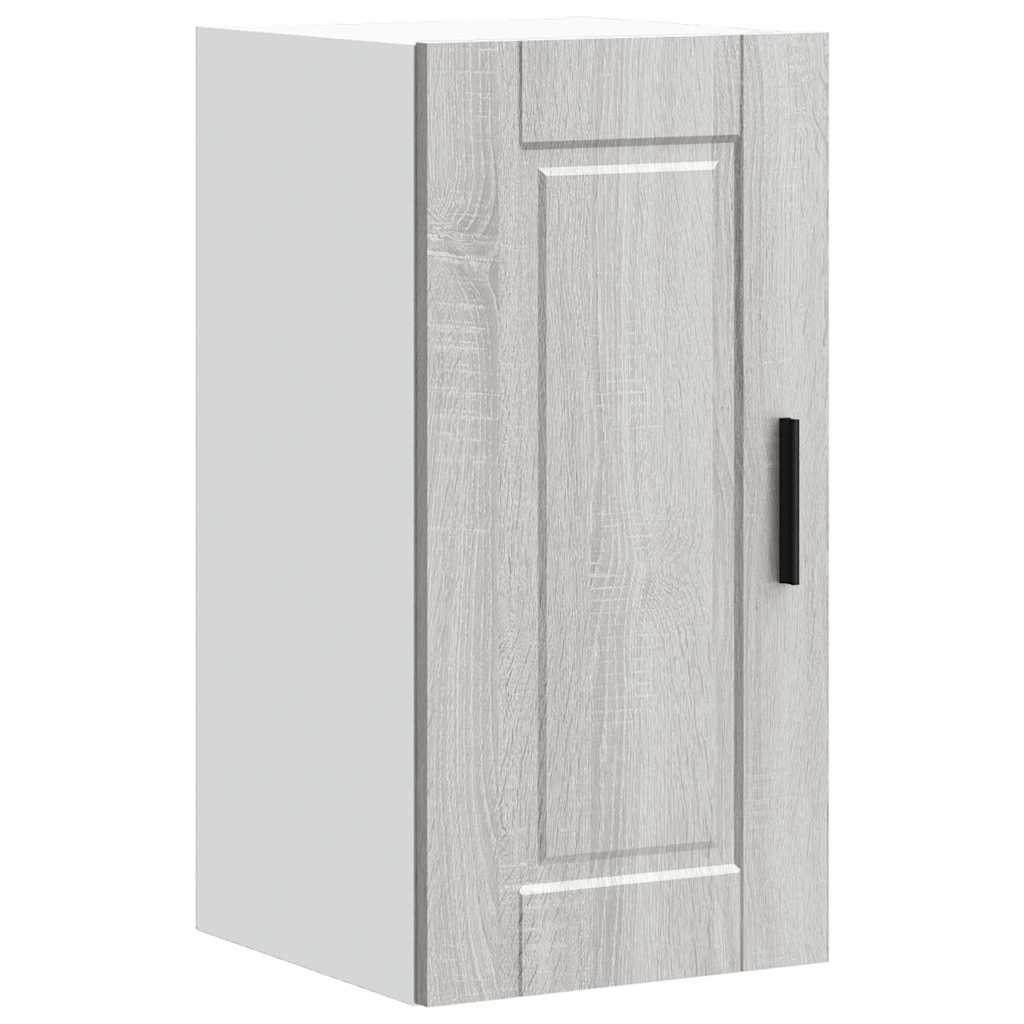 vidaXL Armario de pared de cocina Porto gris sonoma madera ingeniería