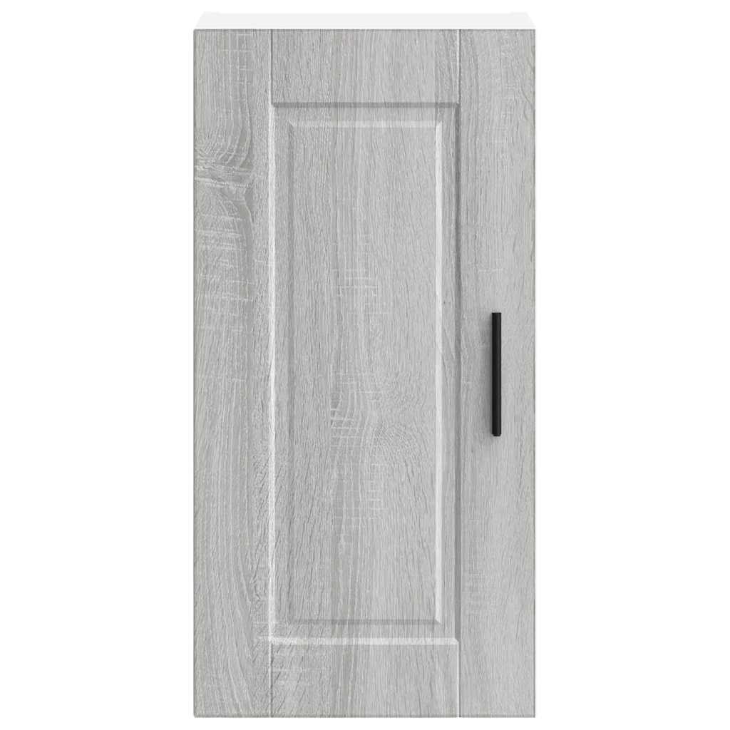 vidaXL Armario de pared de cocina Porto gris sonoma madera ingeniería