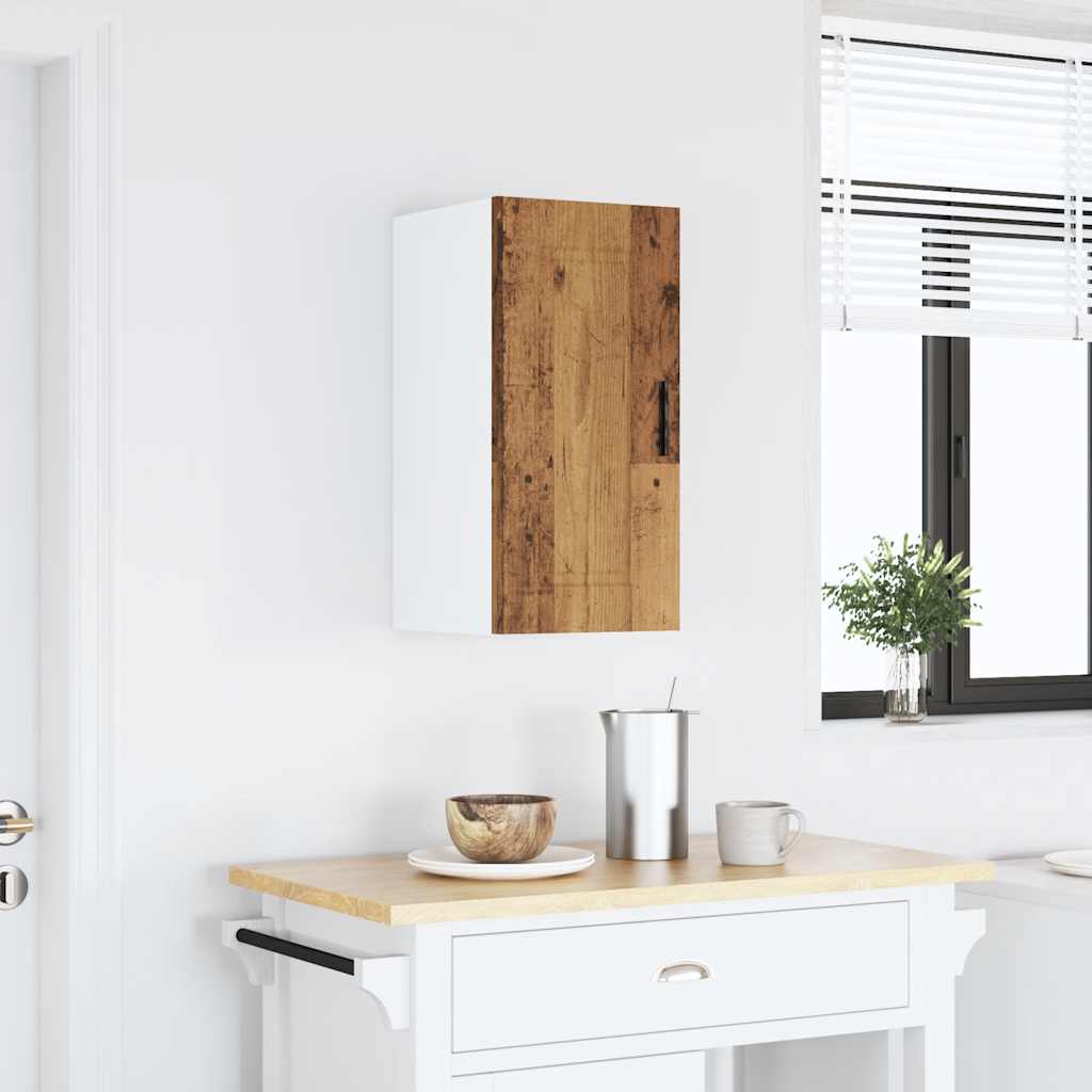 vidaXL Armario de pared de cocina Porto madera vieja madera ingeniería