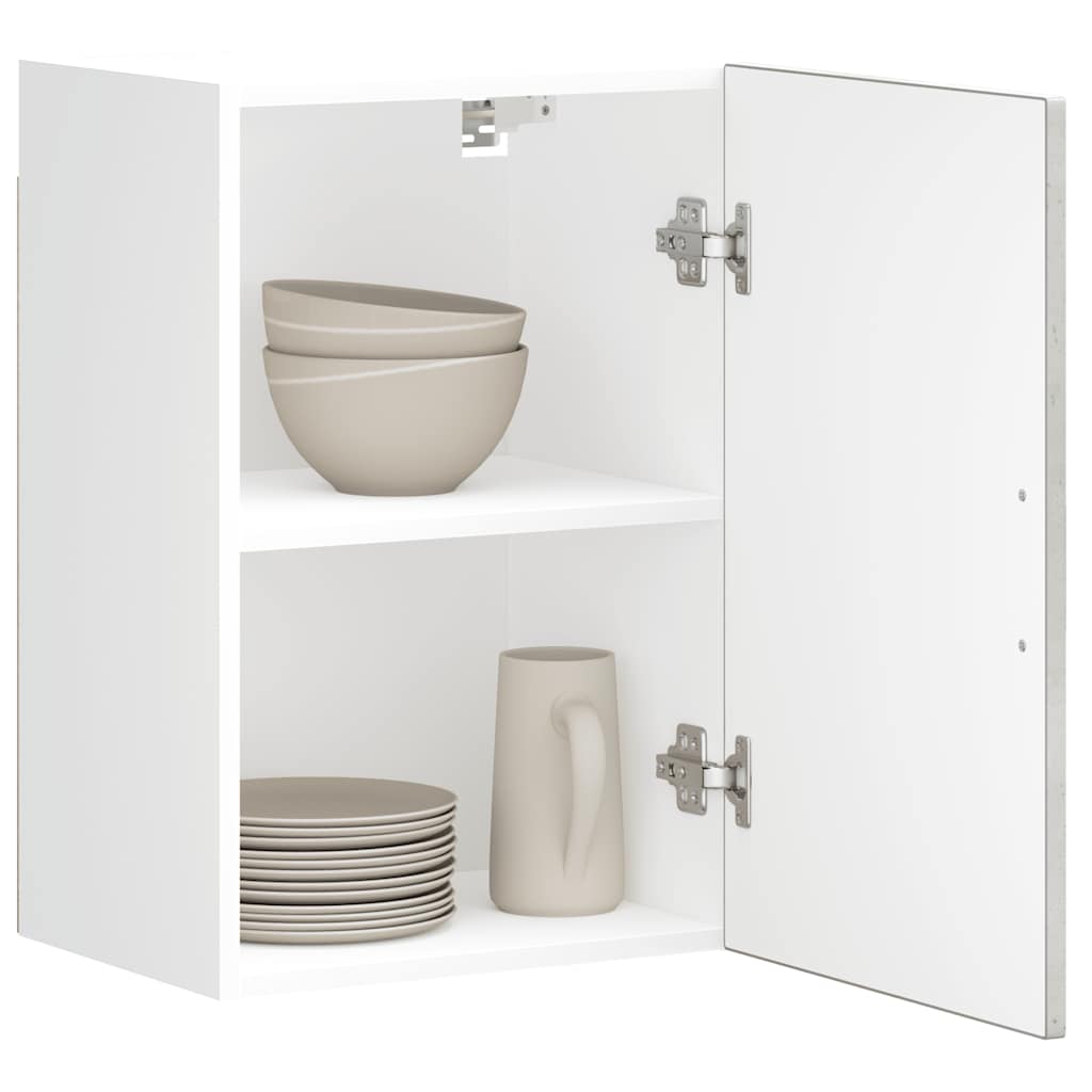 vidaXL Armario de pared cocina Porto madera ingeniería gris hormigón