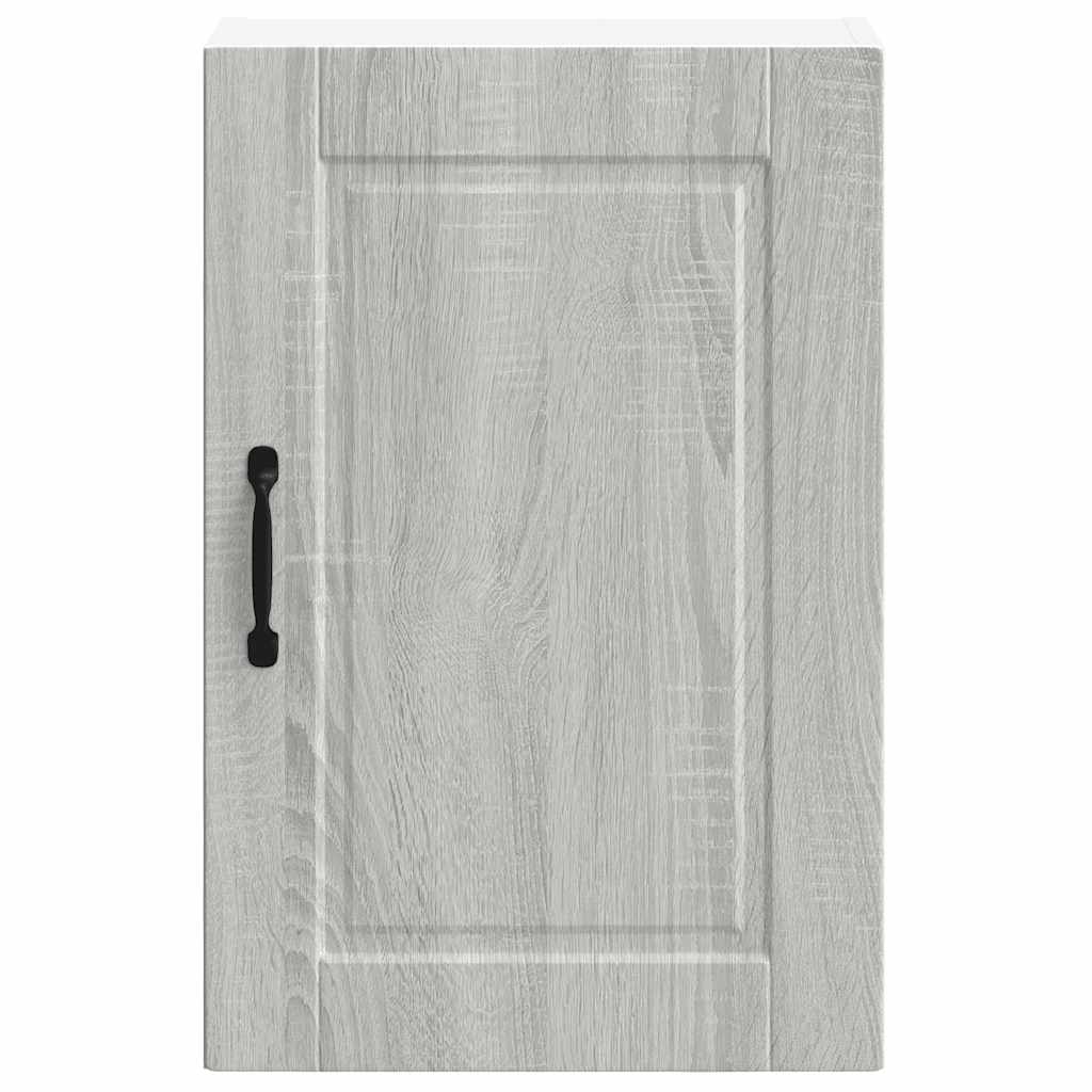 vidaXL Armario de pared de cocina Porto gris sonoma madera ingeniería