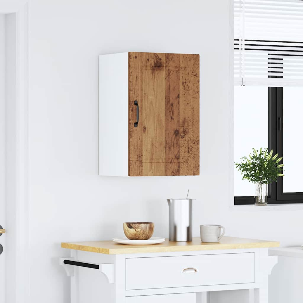 vidaXL Armario de pared de cocina Porto madera vieja madera ingeniería