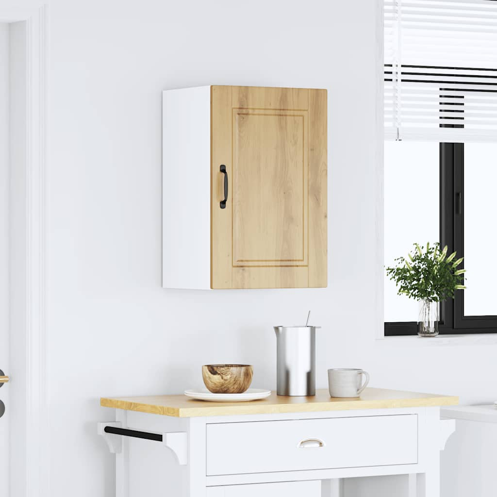 vidaXL Armario de pared cocina Porto madera ingeniería roble artesanal