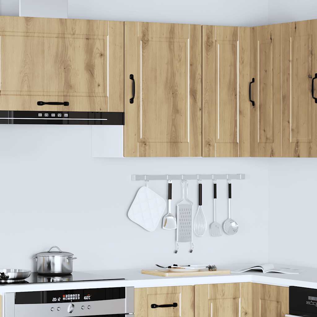 vidaXL Armario de pared cocina Porto madera ingeniería roble artesanal