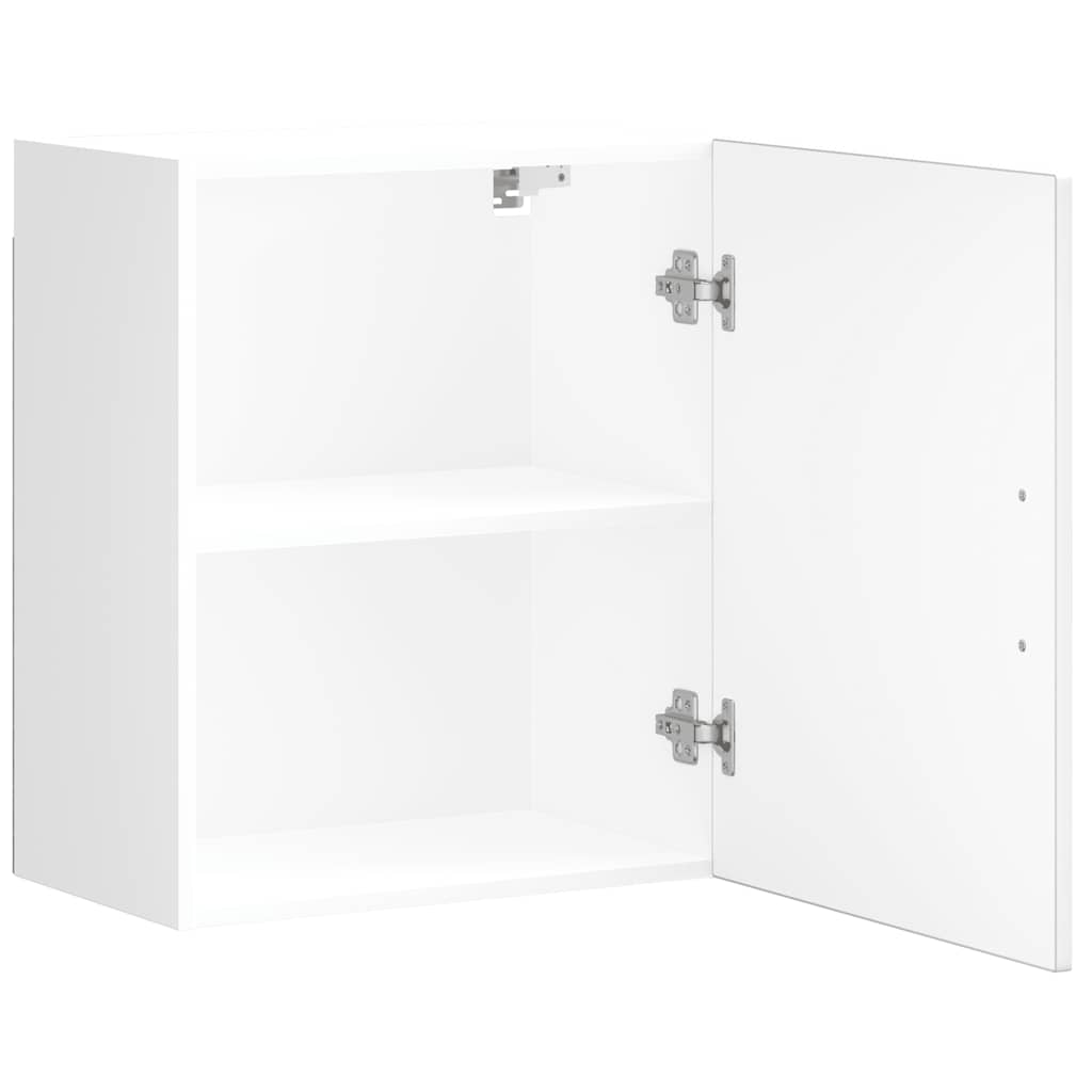 vidaXL Armario de pared para cocina Porto madera de ingeniería blanca