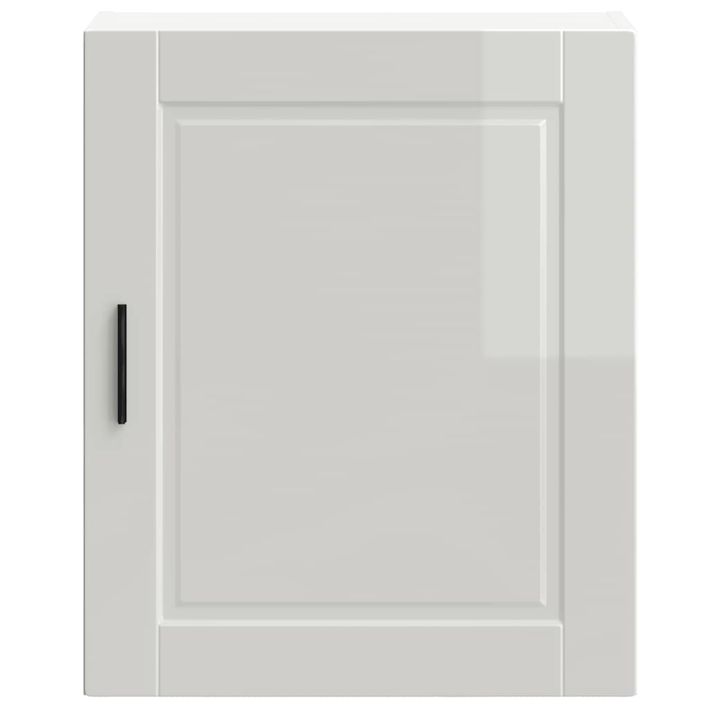 vidaXL Armarios pared para cocina 2 uds Porto blanca alto brillo