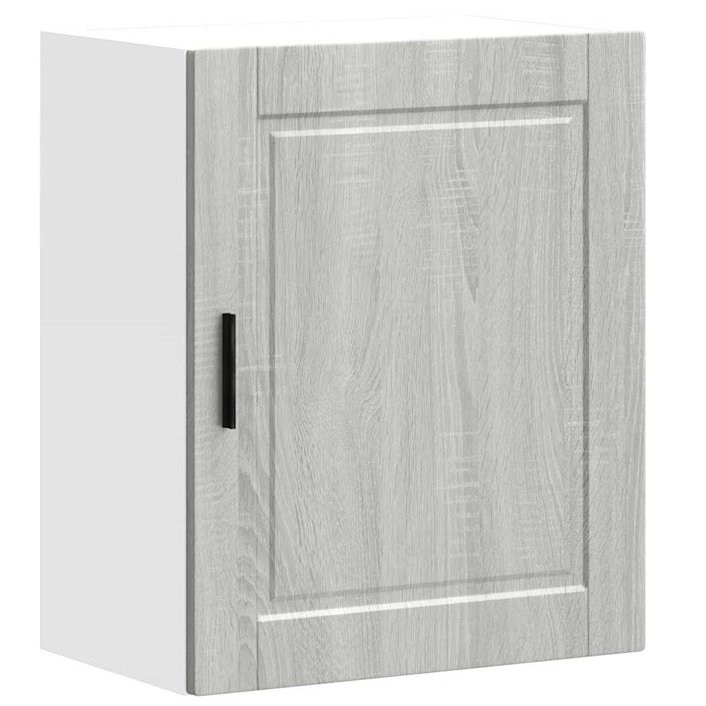 vidaXL Armario de pared de cocina Porto gris sonoma madera ingeniería