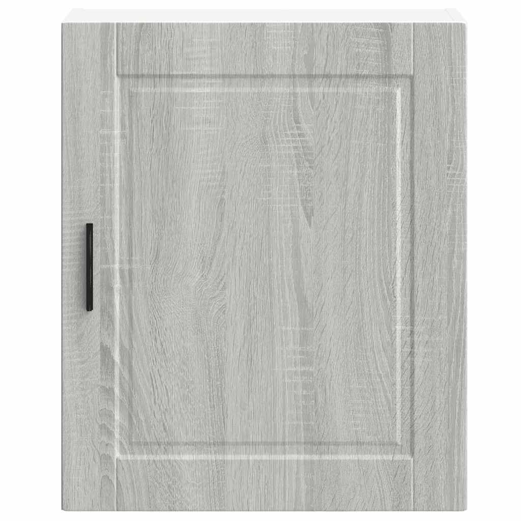 vidaXL Armario de pared de cocina Porto gris sonoma madera ingeniería