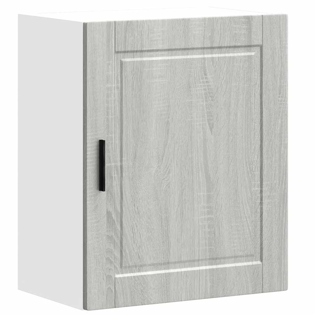 vidaXL Armarios pared para cocina 2 uds Porto gris sonoma